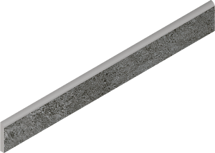 Плинтус Магма Графит 7,2х60