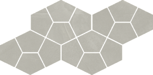 Мозаика Italon Континуум Сильвер Призм 20,5х41,3