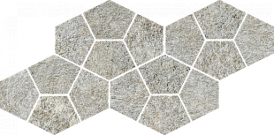 Мозаика Магма Сильвер Призм 41,3х20,5